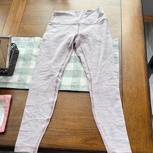 lululemon athletica Light Pink Womens Leggings